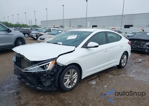 2020 Hyundai Elantra Sel z USA, uszkodzony, nr VIN 5NPD84LF7LH525694